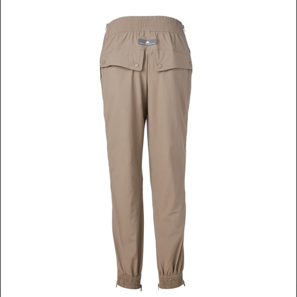 ADIDAS BY STELLA MCCARTNEY| Performance Nylon Track Pants in Simple Brown - Picture 2 of 10